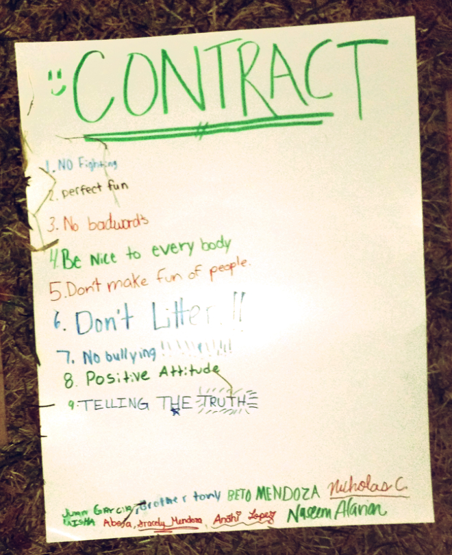 Ground Rules Contract